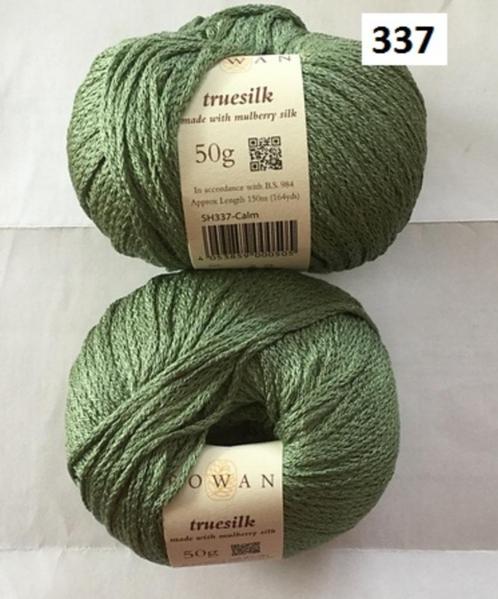 ROWAN Truesilk coloris 337, Hobby en Vrije tijd, Breien en Haken, Nieuw, Breien, Wol of Garen, Ophalen of Verzenden