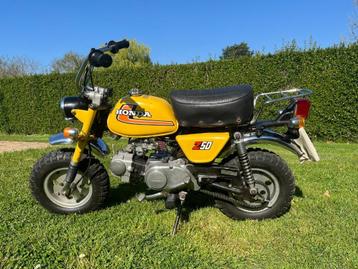 Honda Monkey Z50J1 88cc met motorpapieren beschikbaar voor biedingen