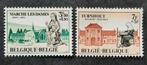 België: OBP 1571/72 ** Filantropische uitgifte 1971., Frankeerzegel, Ophalen of Verzenden, Zonder stempel, Postfris