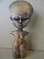 Afrikaans beeld Afrikaans Ashanti vruchtbaarheidsbeeld 27 cm, Antiek en Kunst, Ophalen of Verzenden