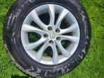 17” Mazda CX-7 Velgen + Banden Dunlop en Goodyear M+S 235/65, Ophalen, Gebruikt, Banden en Velgen, 17 inch