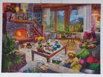 Ravensburger puzzel 1000 stukjes - Gezellige Hut - als nieuw, Ophalen, 500 t/m 1500 stukjes, Zo goed als nieuw, Legpuzzel