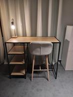 Bureau + Stoel JYSK, Huis en Inrichting, Barren, Ophalen, Nieuw, Inclusief barstoelen