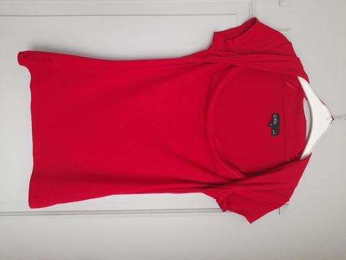 Rode t-shirt jbc S/M, Kleding | Dames, T-shirts, Zo goed als nieuw, Maat 36 (S), Rood, Korte mouw, Ophalen of Verzenden