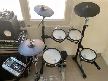 Roland TD-9 Drumkit met VH-11, KD-8, CY-5, CY-12 CR, Musique & Instruments, Enlèvement, Comme neuf, Roland, Électronique