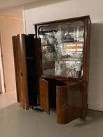 Art deco vitrinekast, Huis en Inrichting, Kasten | Vitrinekasten, Ophalen
