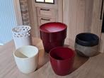 Lot Mooie verschillende Bloempotten, Enlèvement, Intérieur