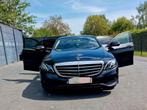 Mercedes-Benz E 220 noir 2016, Autos, Carnet d'entretien, Cuir, Berline, 4 portes