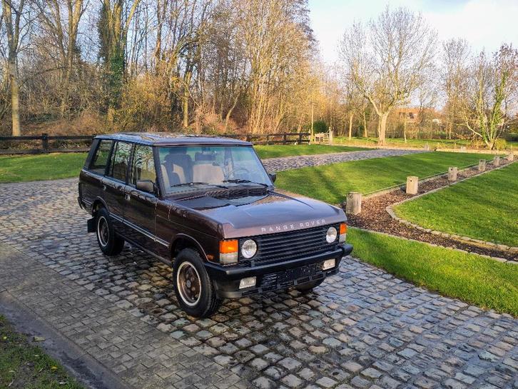 LAND ROVER RANGE ROVER CLASSIC - CAIRGORM BROWN - 3.5 V8, Auto's, Land Rover, Bedrijf, 4x4, ABS, Alarm, Centrale vergrendeling