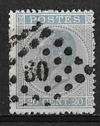 Belgique OPC 18 Roi Léopold I, Enlèvement ou Envoi, Affranchi, Maison royale