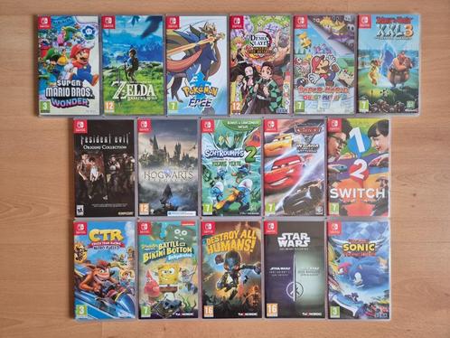 Nintendo Switch-games: verkocht per stuk lees de beschrijvin, Games en Spelcomputers, Games | Nintendo Switch, Zo goed als nieuw