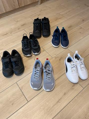 Lot baskets garcons p36 disponible aux enchères