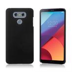 LG G6 hoesje rubber zwart, Telecommunicatie, Frontje of Cover, Ophalen of Verzenden, Zo goed als nieuw