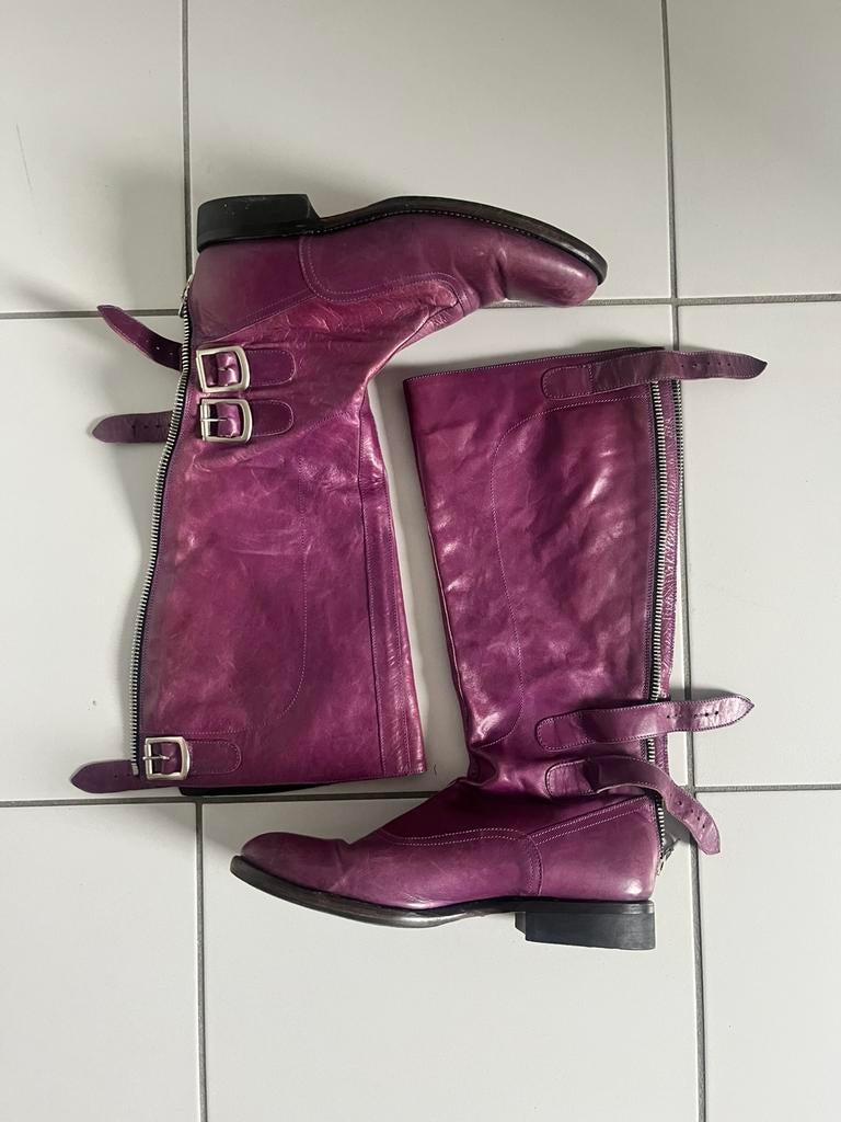 Paul Smith laarzen/botten maat 37, Hoge laarzen, Verzenden, Roze, Gedragen