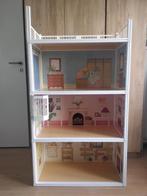 Poppenhuis Sindy/Barbie vintage met accessoires, Maison de poupées, Enlèvement, Utilisé
