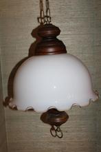 Lustre opaline, Ophalen of Verzenden, Zo goed als nieuw, Hout, Western