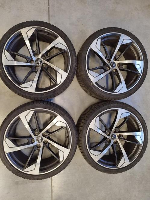 VELG AUDI RS4 RS5 RS6 OEM 20 INCH NIEUWE BANDEN, Auto-onderdelen, Banden en Velgen, Banden en Velgen, Zomerbanden, 20 inch, 275 mm