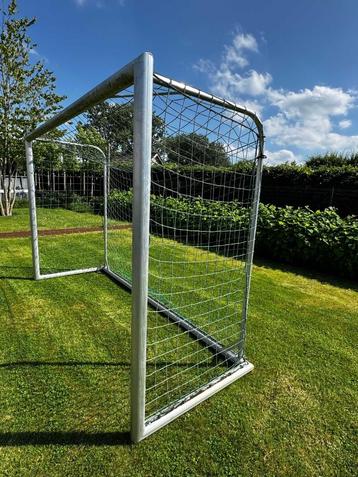 Aluminium voetbaldoel 320x200 cm (in één geheel), Sport en Fitness, Ophalen, Gebruikt, Overige typen