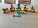 Trein Mickey mouse in hout, Kinderen en Baby's, Ophalen of Verzenden, Zo goed als nieuw