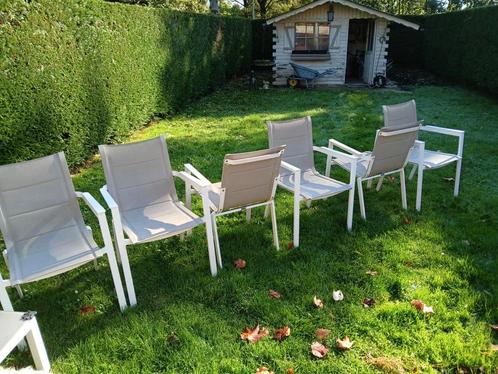 CHAISES DE JARDIN BRISTOL RIMINI X 6, Jardin & Terrasse, Chaises de jardin, Comme neuf, Enlèvement ou Envoi