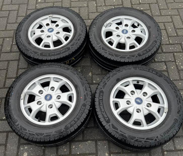 Ford Transit velgen banden 235 65 16 Origineel Camper, Auto-onderdelen, Banden en Velgen, Banden en Velgen, 16 inch, 235 mm, Bestelwagen