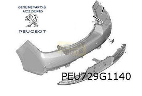Peugeot Sedan 508 (11/14-9/18) achterbumper (Te spuiten) (Bi, Autos : Pièces & Accessoires, Carrosserie & Tôlerie, Pare-chocs