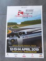 Porsche Days - Spa Francorchamps - affiche 2019, Collections, Sport, Utilisé, Enlèvement ou Envoi, Rectangulaire vertical