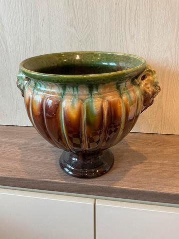 Grote cachepot jardinière keramiek hasselt beschikbaar voor biedingen
