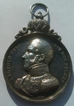 medaille BRAEMT 1863 Leopold 1 1e prijs stad Lier bouwkunde, Postzegels en Munten, Ophalen of Verzenden, Zilver