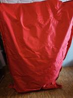Zitzak in uitstekende staat, Enlèvement, Comme neuf, Rouge, Pouf