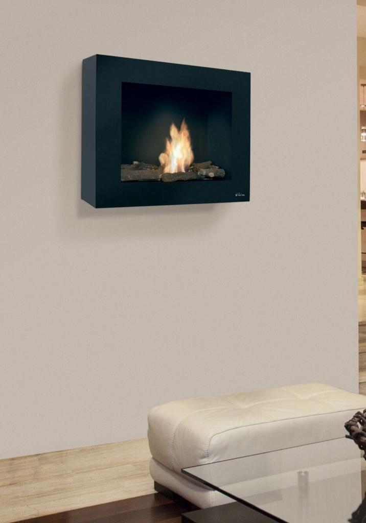 Bio Ethanol haard - Purline - zwart, Huis en Inrichting, Haarden, Nieuw, Gelhaard, Ophalen