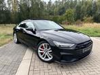 Audi A7 Sportback 55 TFSIe 367pk Quattro S-Line Hybride 2021, Auto's, Audi, Euro 6, 1984 cc, Zwart, Leder