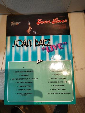 Joan Baez 2 lp's  beschikbaar voor biedingen