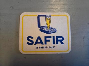 Bierviltje safir brouwerij de gheest aalst, Enlèvement, Comme neuf