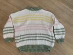 Homemade trui, wit met streepjes, maat 134, Ophalen, Meisje, Trui of Vest
