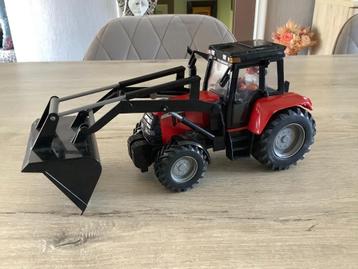 Speelgoed plastic tractor met character (13x28 cm), Ophalen of Verzenden, Zo goed als nieuw