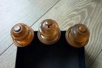 Setje van 3 vintage ladeknoppen, Ophalen of Verzenden