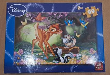 Puzzle Bambi (Disney) (99 pièces) 33 x 22 cm de haut.