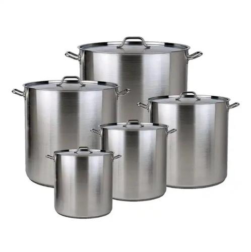 Kookpan / Soeppan Inox 98 - 71 - 50 - 36 - 27 Liter + Deksel, Zakelijke goederen, Horeca | Keukenapparatuur, Overige typen, Nieuw in verpakking