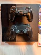 PS4 avec deux manette + Jeux FC25 ,Killzone, Games en Spelcomputers, Ophalen of Verzenden, Zo goed als nieuw