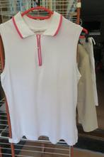 TOPJE WIT GOLF MARIE VALOIS: maat 40-42, Comme neuf, Taille 38/40 (M), Sans manches, MARIE VALOIS