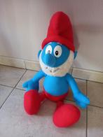 Knuffel grote grote smurf, Collections, Schtroumpfs, Comme neuf, Grand Schtroumpf, Enlèvement ou Envoi, Poupée, Figurine ou Peluche