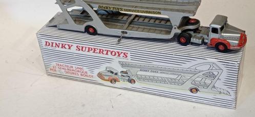 DINKY TOYS FRANKRIJK UNIC TRANS CARPORT, Hobby en Vrije tijd, Modelauto's | 1:43, Zo goed als nieuw, Bus of Vrachtwagen, Dinky Toys