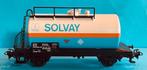 Märklin 4447 H0 Ketelwagon 'Solvay' NMBS-SNCB, Hobby en Vrije tijd, Gelijkstroom of Wisselstroom, Ophalen of Verzenden, Märklin