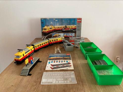 Lego 7740 Inter-City Passenger Train Set - 12V, Kinderen en Baby's, Speelgoed | Duplo en Lego, Gebruikt, Lego, Ophalen of Verzenden