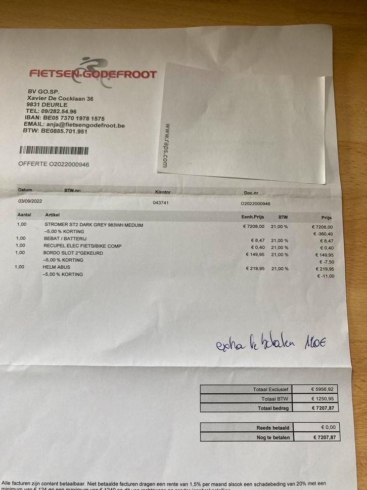 Stromer ST2 Dark Grey, medium, beltdrive., Fietsen en Brommers, Elektrische fietsen, Zo goed als nieuw, Stromer, Ophalen