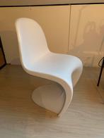 Chaise style Panton blanche, Maison & Meubles, Chaises, Comme neuf, Autres matériaux, Blanc, Une