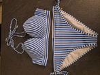 Bikini blauw wit halter B cup EU 40 Lingadore beach, Kleding | Dames, Badmode en Zwemkleding, Ophalen, Blauw, Lingadore beach