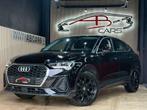 Audi Q3 35 TFSI S tronic * COCKPIT LINE * SPORTBACK *, Auto's, Audi, Automaat, 4 cilinders, Zwart, Leder