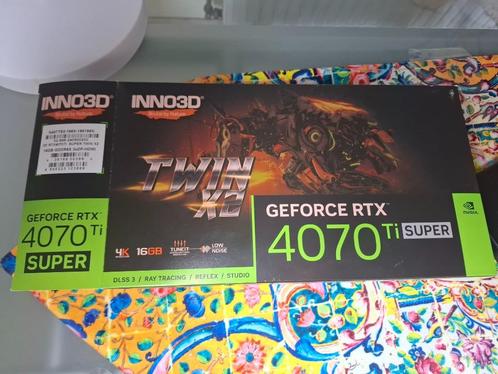 4070 ti super 16gb vram, Computers en Software, Videokaarten, Zo goed als nieuw, Nvidia, PCI-Express 5.0, GDDR6, HDMI, DisplayPort